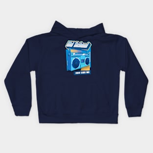 Old School Just Like Me 90's Nostalgia Hip Hop Kids Hoodie